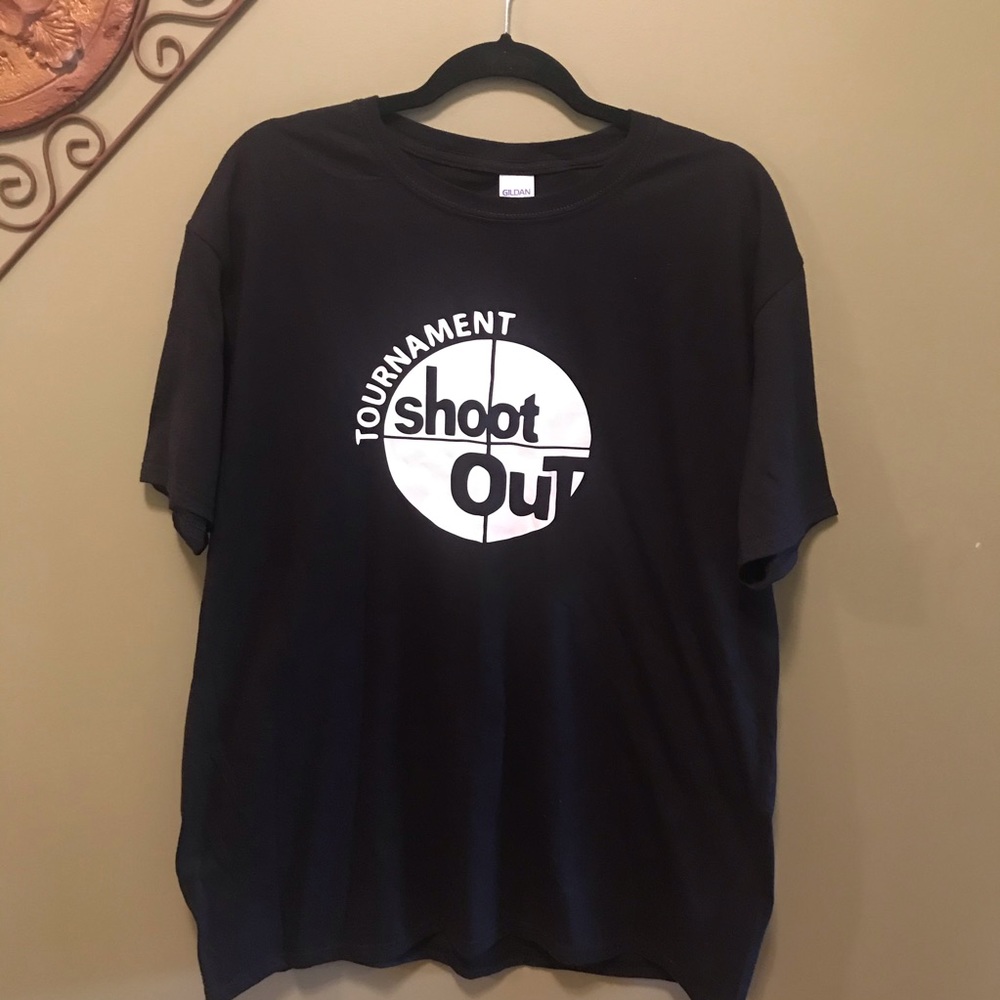 GILDAN Tournament Shout Out Graphic T-shirt Sz XL